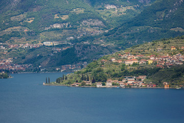 Fototapeta premium Monte Isola Island, Italy