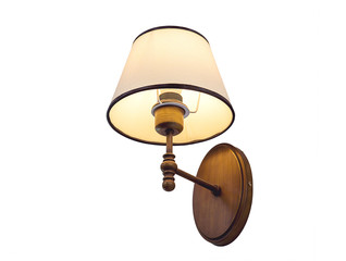 Wall lamp,with clipping path