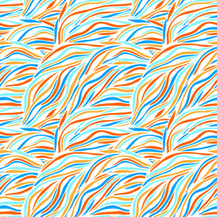 Seamless wave pattern