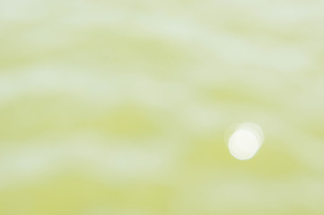 The green wave backgrounb on bokeh style