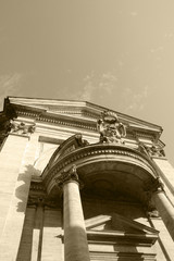Fototapeta na wymiar Rome,Italy,church,Sant'Andrea al Quirinale.