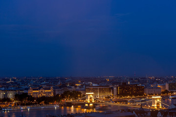 Obraz premium Budapest la nuit
