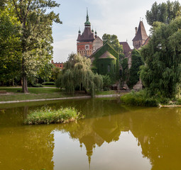 Naklejka premium Château de Vajdahunyad, Budapest