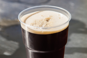 Glass of kvass