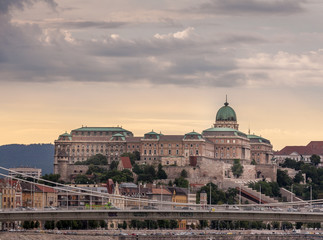 Fototapeta na wymiar Château de Budapest, Hongrie