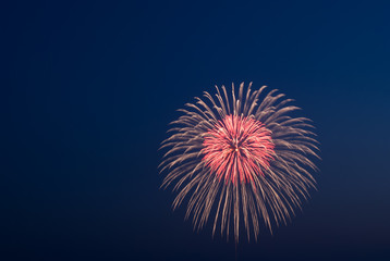 Fototapeta premium 打ち上げ花火