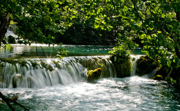 Fototapeta Park Narodowy Jezior Plitwickich, Chorwacja