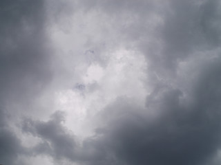 Clouds in the afternoon sky