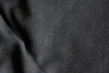 Black cotton fabric