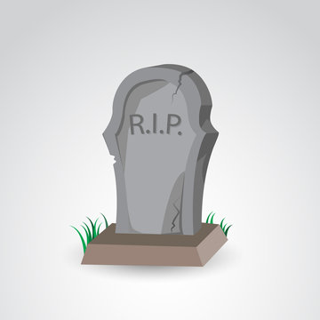 Grave vector icon.