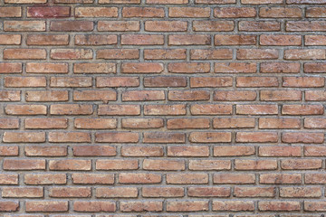 Brick wall texture pattern or brick wall background for interior or exterior design with copy space for text or image.