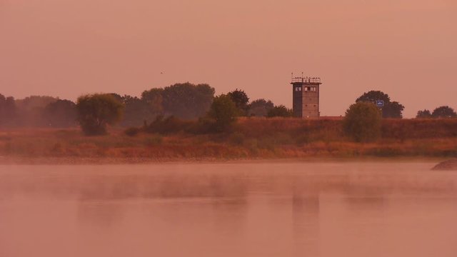 Grenzturm der ehemaligen DDR in Darchau