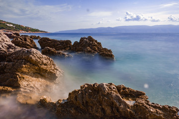 Fototapeta na wymiar Kroatische Küste