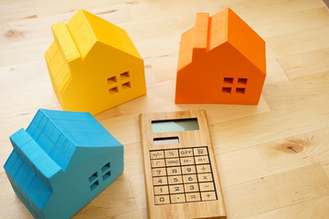 Concept image of buying house or real estate