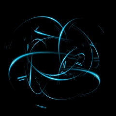 Naklejka premium Abstract ring background. Glowing spiral. The energy flow tunnel. shine round frame with light circles light effect. glowing cover. Space for message. Light sphere. Atom power.