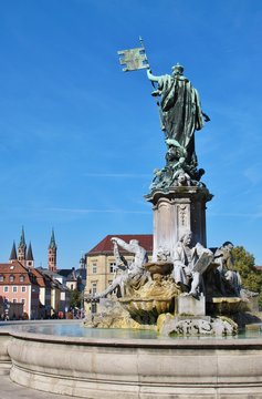 Würzburg, Frankoniabrunnen