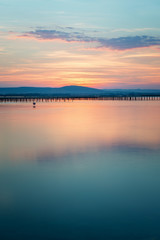 Sunset Camargue, France