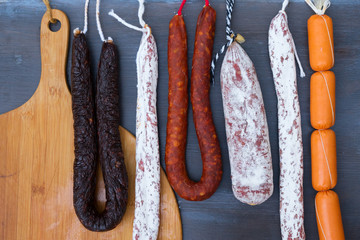 Cured meat and sausages
