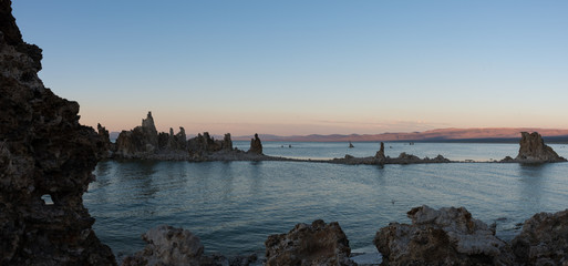 Sunset over Mono Lake