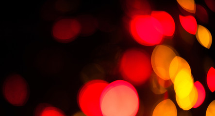 Blurred lights