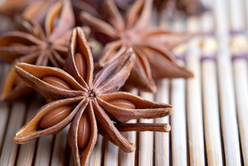 star anise close up