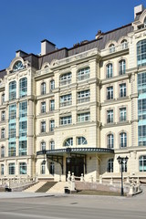 Modern building in Astana, capital of Kazakhstan