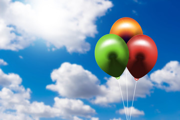 balloon in sky