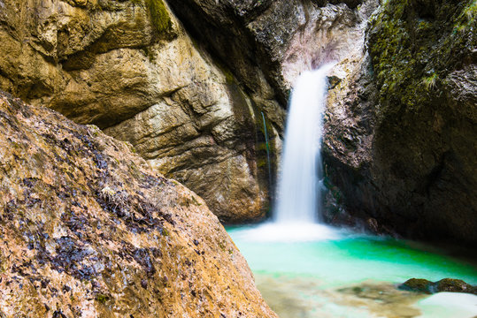 Almbachklamm Wasserfall