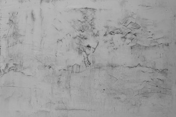Wall fragment with scratches and cracks