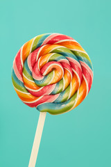 Nice lollipop with many colors