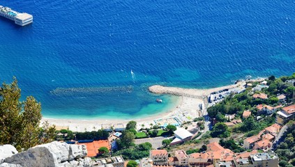 Plage de Cap d'ail, septembre 2016