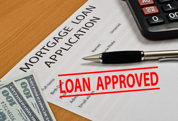 the application form for a mortgage loan