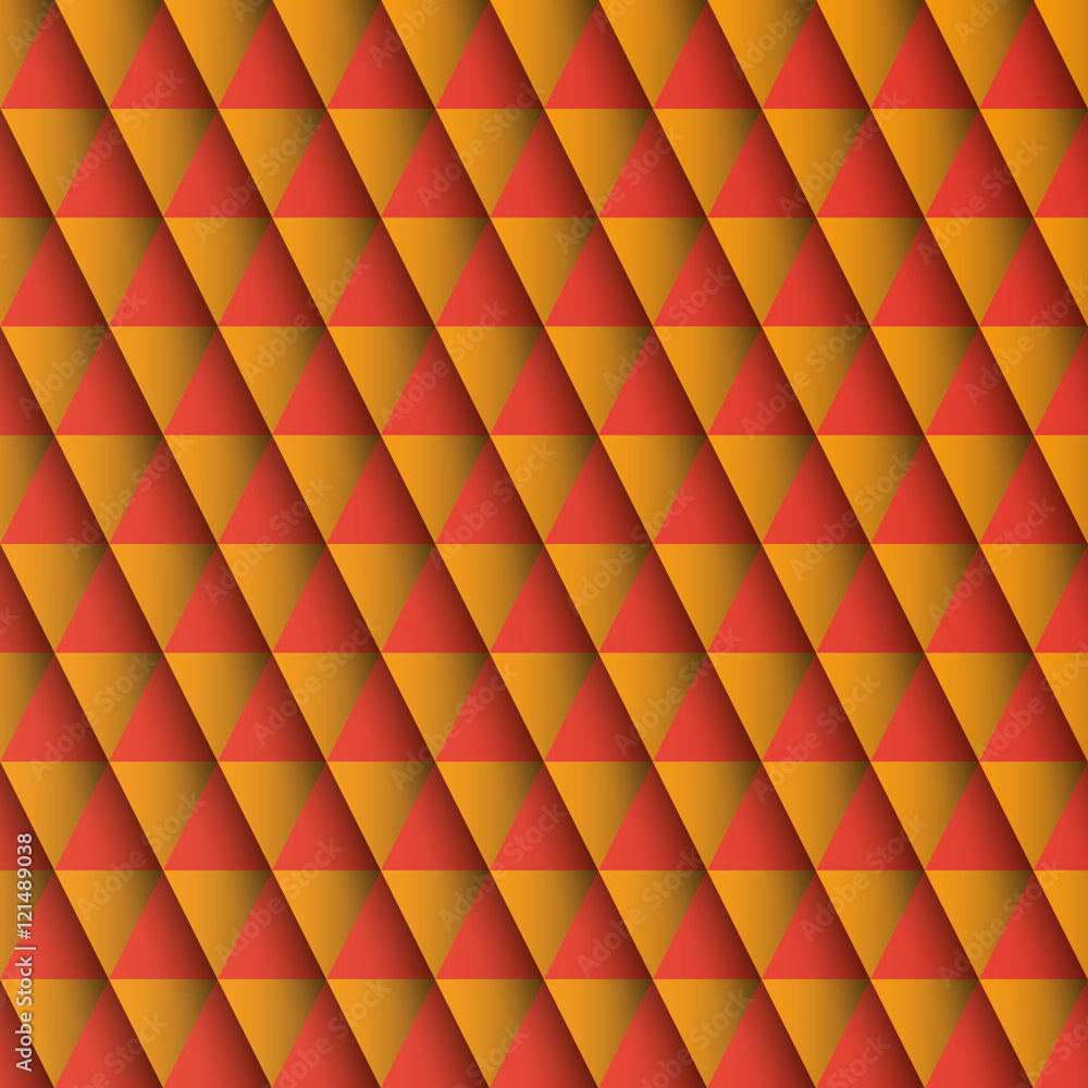 Poster abstract colorful triangles background design