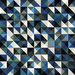 Fototapeta premium Abstract Colorful Triangles Background Design