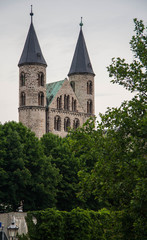 Fototapeta na wymiar Monastery in Magdeburg