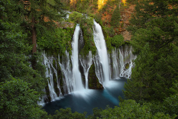 Fototapeta na wymiar MacArthur Burney Falls in California