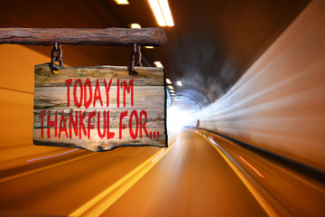 today i'm thankful for...