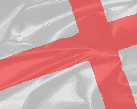 Silk Flag Of Saint David