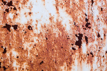 Rusty metal surface