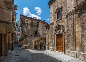 Fototapeta na wymiar Scanno, L'Aquila Province, Abruzzo (Italy)