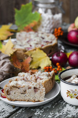 Fresh baked apple pie