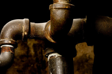 Rusty pipes