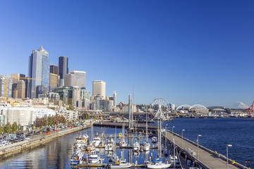 Naklejka premium Seattle