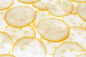 Zucchini slices
