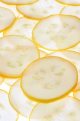 Zucchini slices