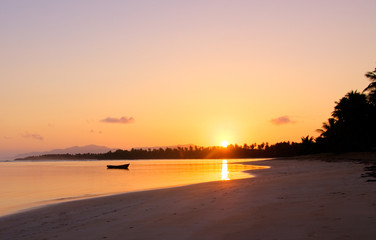 Sunrise on beach