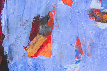 Fototapeta premium Detail of the Painting as a Background