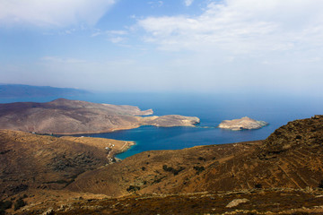 Fototapeta na wymiar Panormos Bay -Tinos, Greek Island