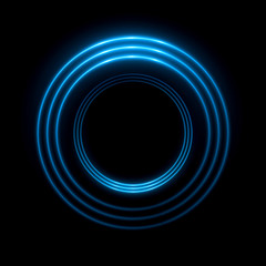 Abstract ring background with luminous swirling backdrop. Glowing spiral. The energy flow tunnel.
Shine round frame with light circles light effect. Glowing cover. Space for your message.
