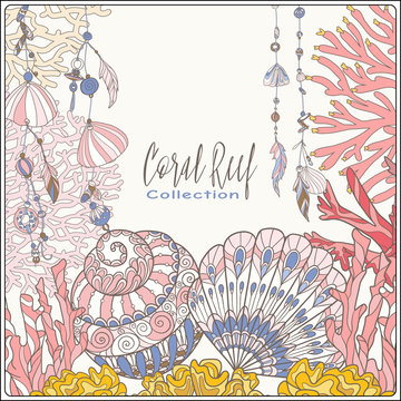 Coral reef collection.